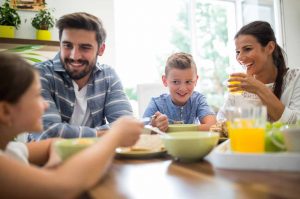 colazione in famiglia
