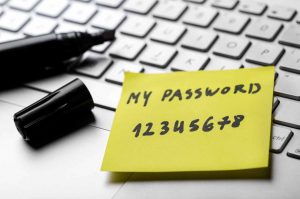 post it con password