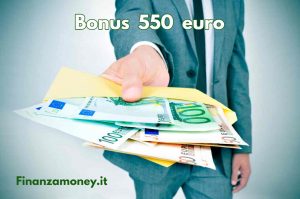 bonus 550 euro