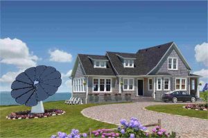 smartflower in villa