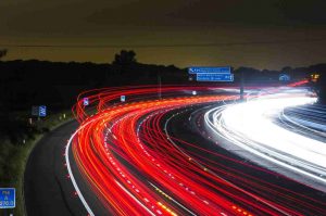 autostrade di notte