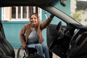 disabile in auto